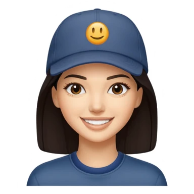 Kendal jenner with cap sticker