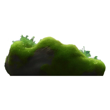 Sparkling glittering galactic nebula moss sticker