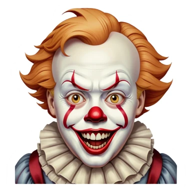 Pennywise and Donald Trump  sticker