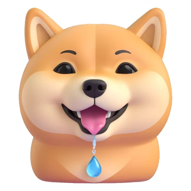 shiba inu crying sticker