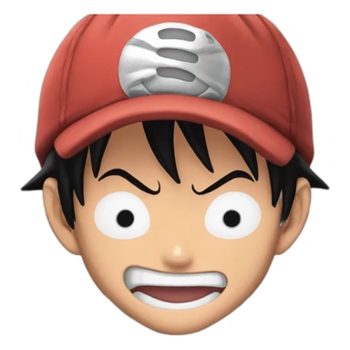 Luffy gear second position sticker