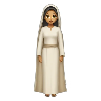 Saudi women dress sticker