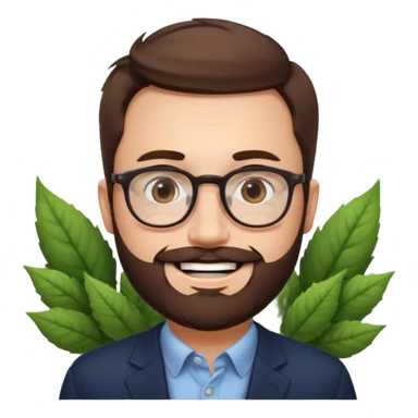 Круглое лицо с короткими коричневыми волосами, прямоугольными очками и широкой белозубой улыбкой. Мягкие щёки, округлый подбородок, глаза чуть прищурены от улыбки. Иногда носит бороду. Связан с трейдингом на бирже, у него есть хеджфонд Никиты Александровича. sticker