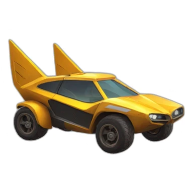 Voiture rocket league Fennec sticker