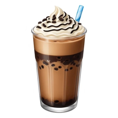 Oreo iced coffee no whipped cream sticker