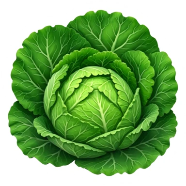 Savoy cabbage sticker