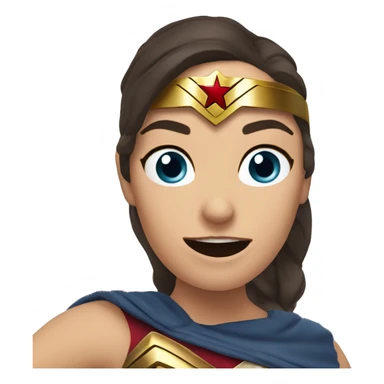 Wonder women boomerang sticker