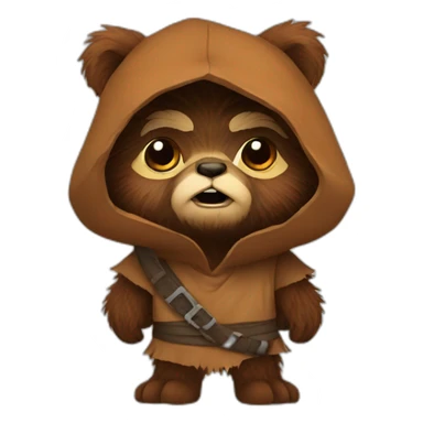 Ewok sticker