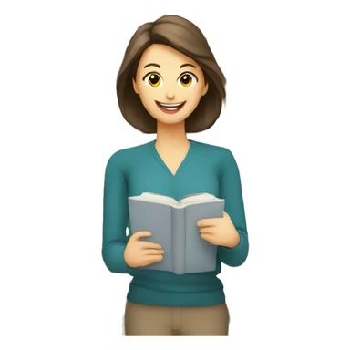 teachers' seminar with books sticker