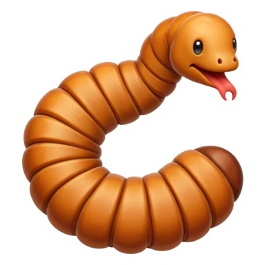 Worm sticker
