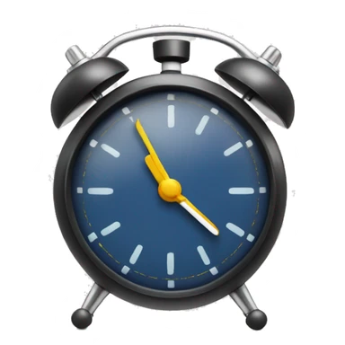 Alarm clock is ringing  sticker