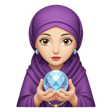 fortune teller sticker