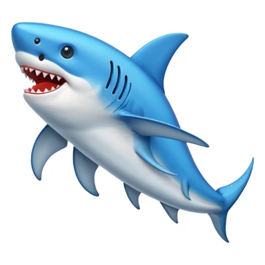 Tiburón con zapatos sticker