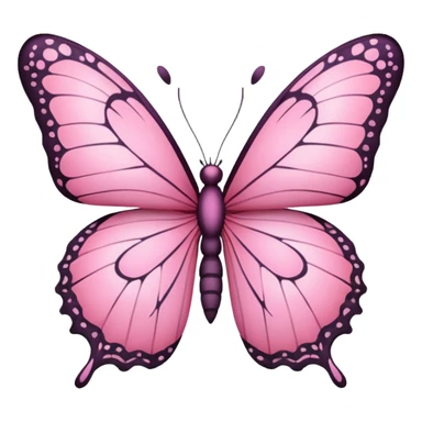 Mariposa rosa  sticker