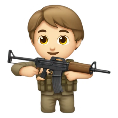 avtomat-kalashnikov-firing-auto-child sticker