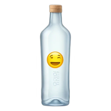 bottle vodka sitting sunbathing sticker