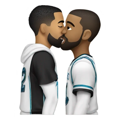Drake kiss kendrick sticker