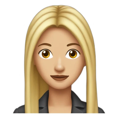 Phoebe from friends sticker