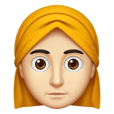 yuvarlak gözlüklü hayvan  sticker