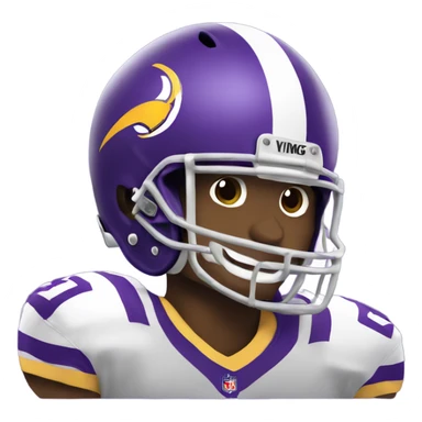 Minnesota Vikings football emoji sticker