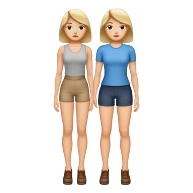 Jambes lourdes femme sticker