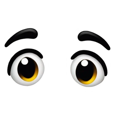 Poop emoji eyebrows slightly downwards smile one side curled up sticker