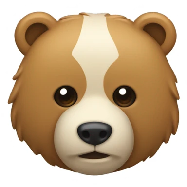 Gomita con forma de oso sticker