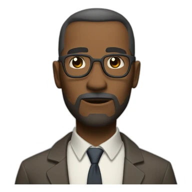 Half life G-Man sticker