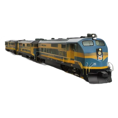 Train for tourists sticker