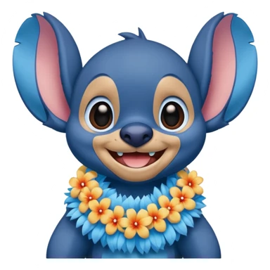 Stitch con Noa sticker