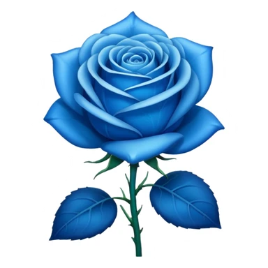 rosa azul emoji sticker