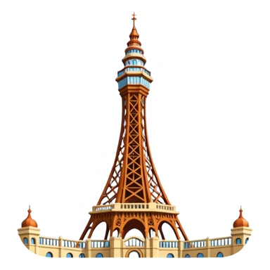Blackpool Tower sticker