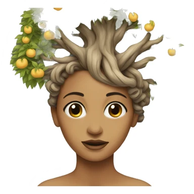 tree of life woman  sticker