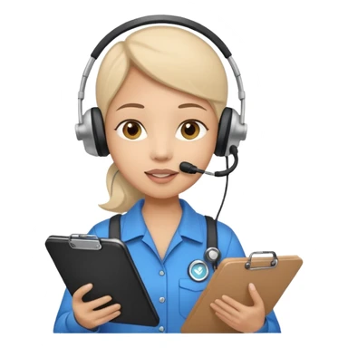 a survey research interviewer asking questions and recording data please add the word CASES to the back of the clipboard as a logo sticker