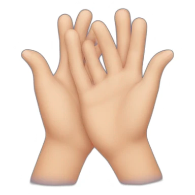 two hands forming a Z sticker