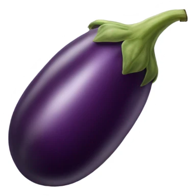 eggplant with veins sticker