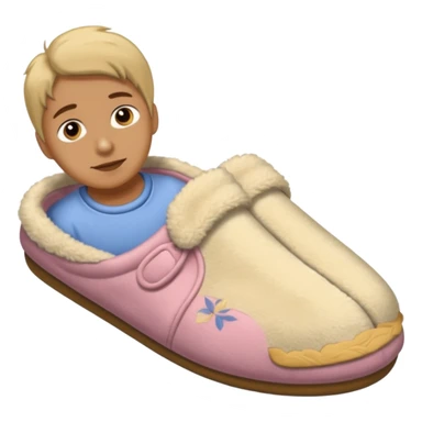 a house slipper thrown by a mother sticker