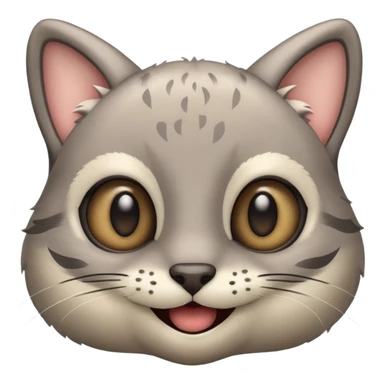 MAke this picture into an emoji: Slugcat from rainworld sticker