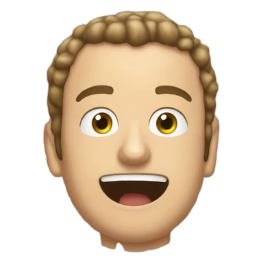 Macron mange couscous sticker