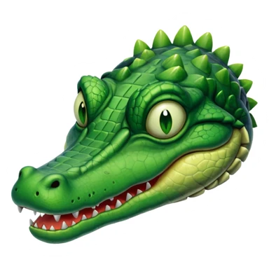 Make a dead gator emoji put x’s over its eyes and have it in a dead position sticker