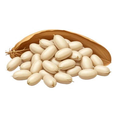 FEIJÃO branco sticker