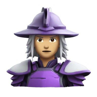 Raiden shogun purple sticker