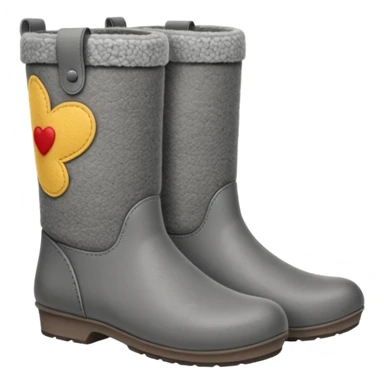 valenki felt boots without heels on soft soles sticker