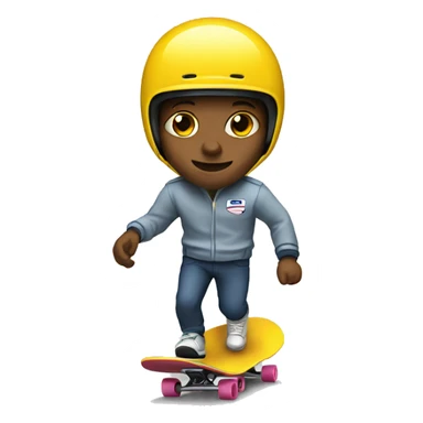 Race car driver driving a skateboard  sticker