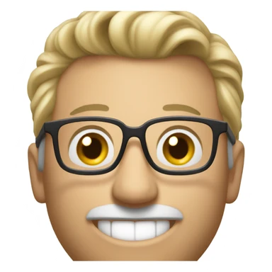 Man holding phone selfie sticker