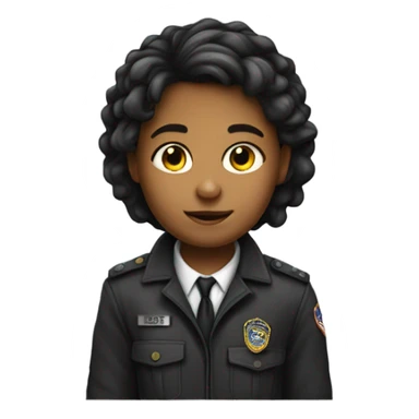 girl fbi agent and boy prisoner  sticker