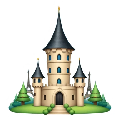 Elf Tower Paris sticker