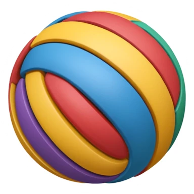 A Rubber Band Ball. sticker