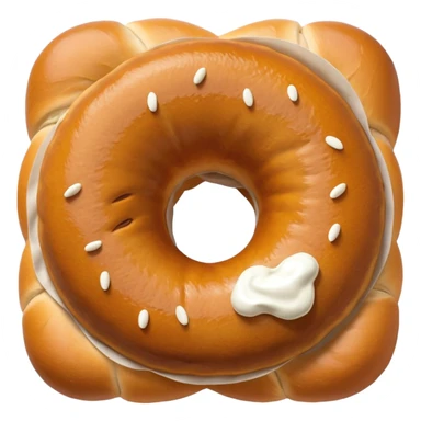 Simit arası peynir  sticker