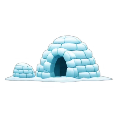 igloo thank you sign sticker